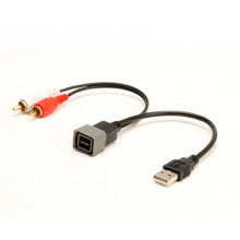 Переходник AUX USB RCA для Nissan, Lada