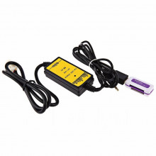 AUX USB адаптер для Toyota в разъем CD-чейнджера (5+7 pin)